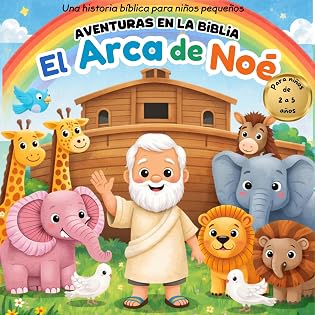 Portada de El arca de Noé para pequeños lectores